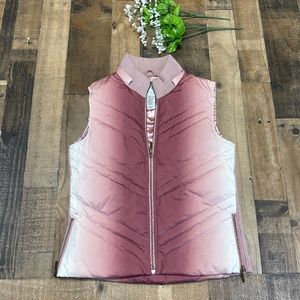 Maurice's Motion Pink Mauve Ombre Winter Vest